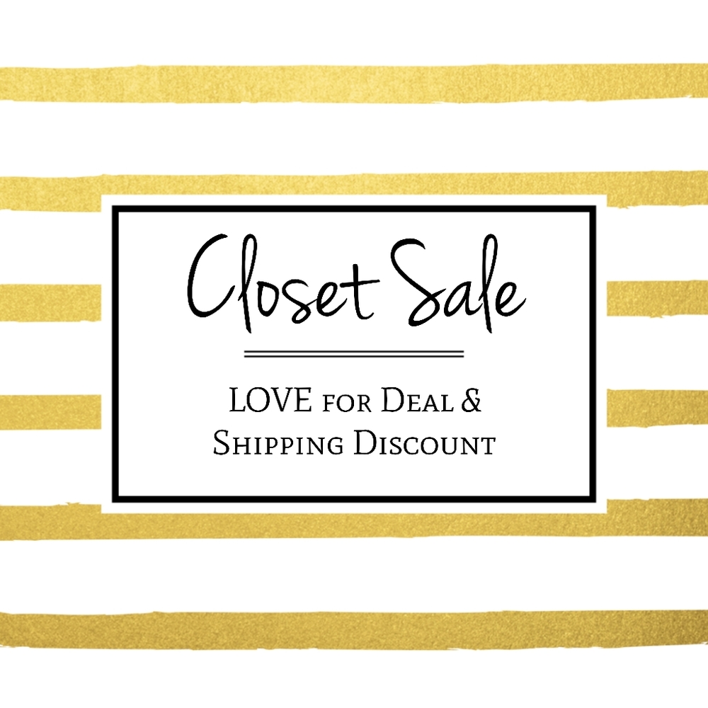 Closet Sale